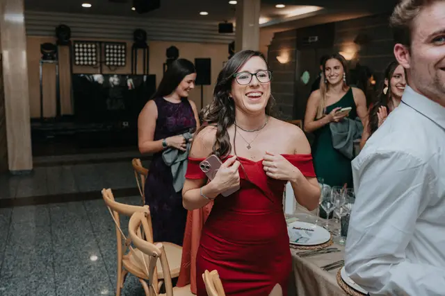 Reportaje boda San Patrcio Celia Ruben banquete