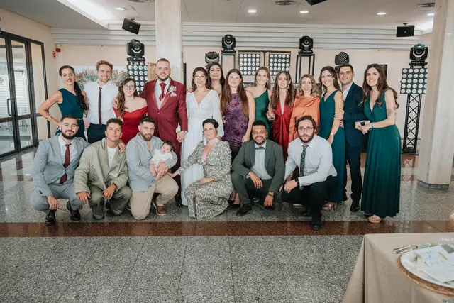 Reportaje boda San Patrcio Celia Ruben banquete