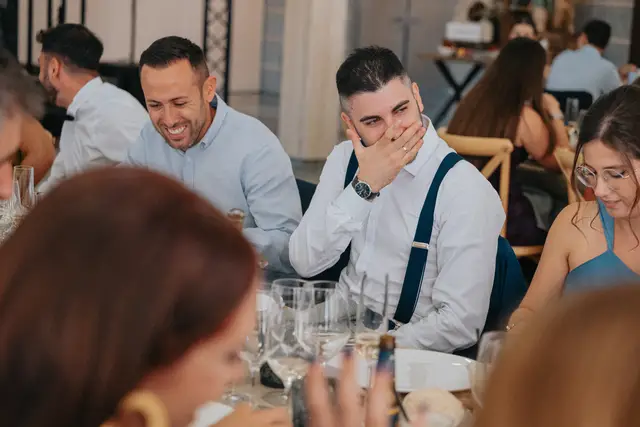 Reportaje boda San Patrcio Celia Ruben banquete