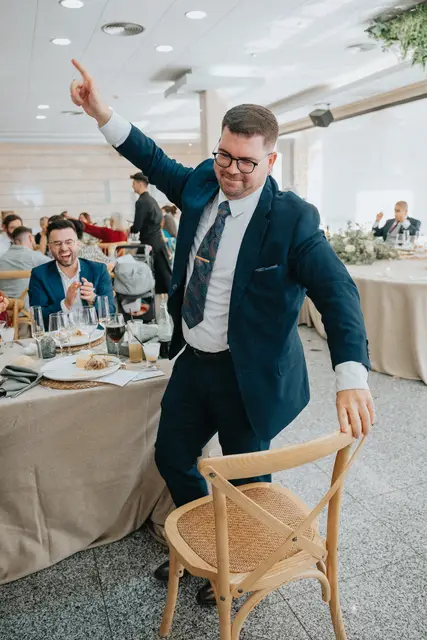 Reportaje boda San Patrcio Celia Ruben banquete