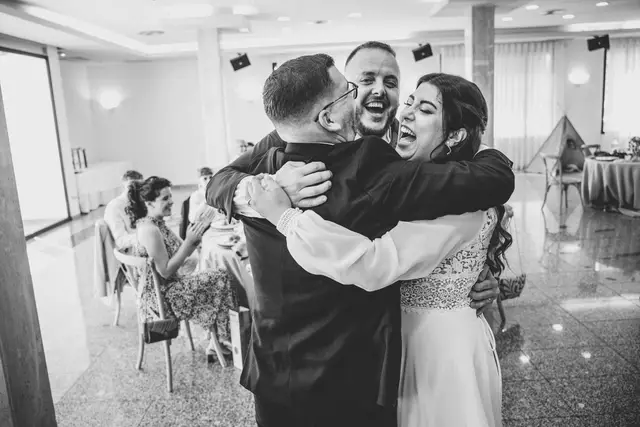 Reportaje boda San Patrcio Celia Ruben BW emotivas