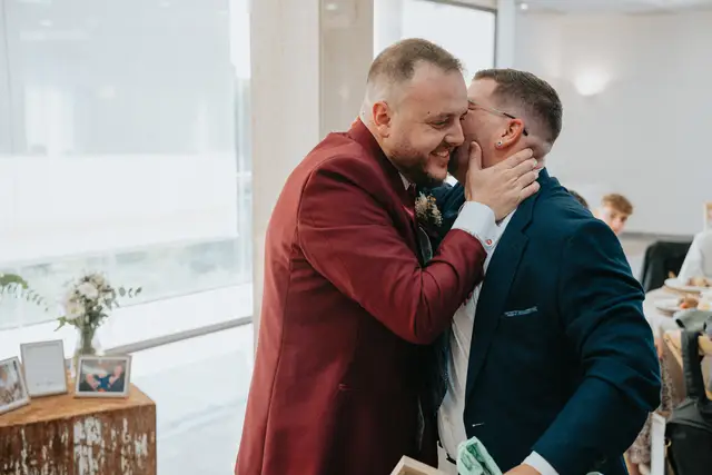 Reportaje boda San Patrcio Celia Ruben banquete emotivas