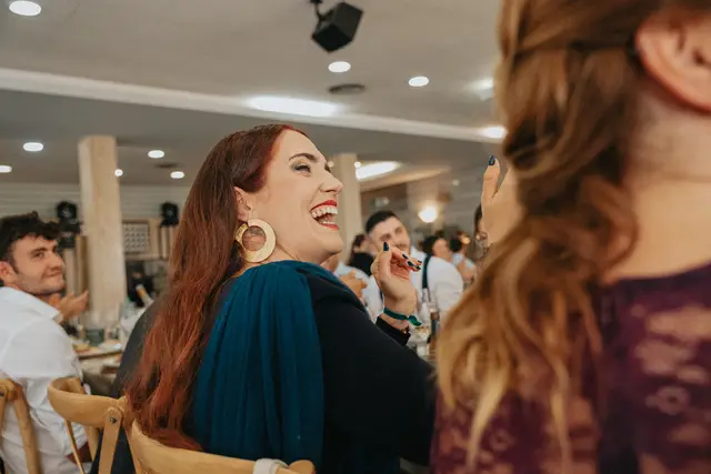 Reportaje boda San Patrcio Celia Ruben banquete