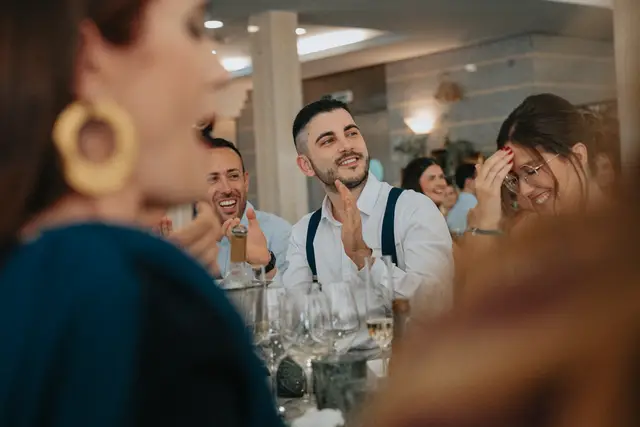 Reportaje boda San Patrcio Celia Ruben banquete