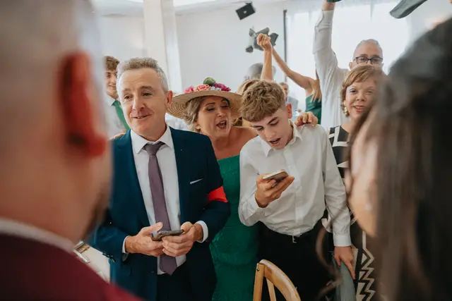 Reportaje boda San Patrcio Celia Ruben banquete