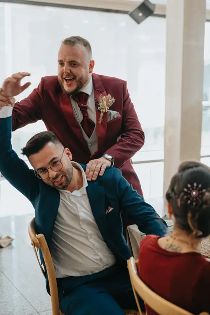 Reportaje boda San Patrcio Celia Ruben banquete