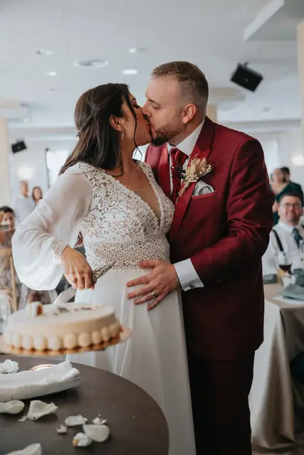 Reportaje boda San Patrcio Celia Ruben banquete