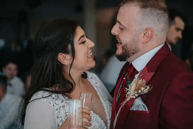 Reportaje boda San Patrcio Celia Ruben banquete