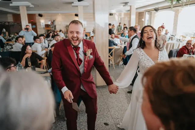 Reportaje boda San Patrcio Celia Ruben banquete