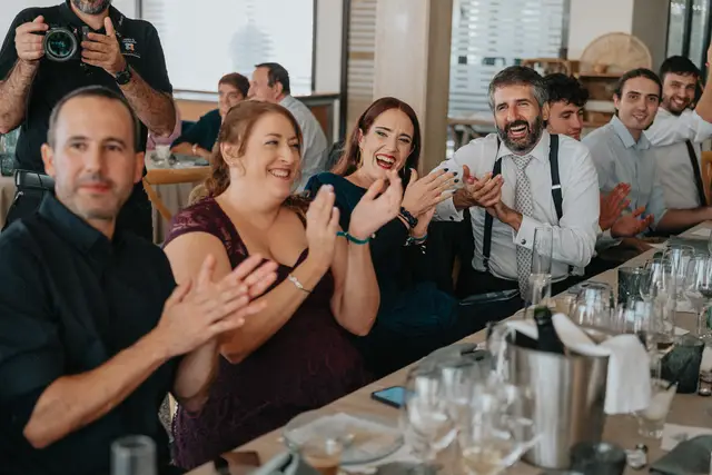 Reportaje boda San Patrcio Celia Ruben banquete