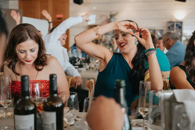 Reportaje boda San Patrcio Celia Ruben banquete