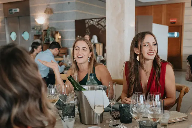 Reportaje boda San Patrcio Celia Ruben banquete