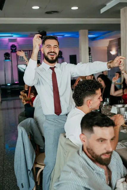 Reportaje boda San Patrcio Celia Ruben banquete