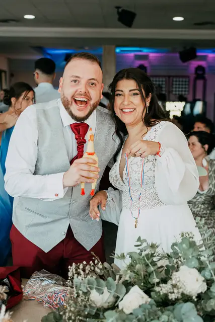 Reportaje boda San Patrcio Celia Ruben banquete