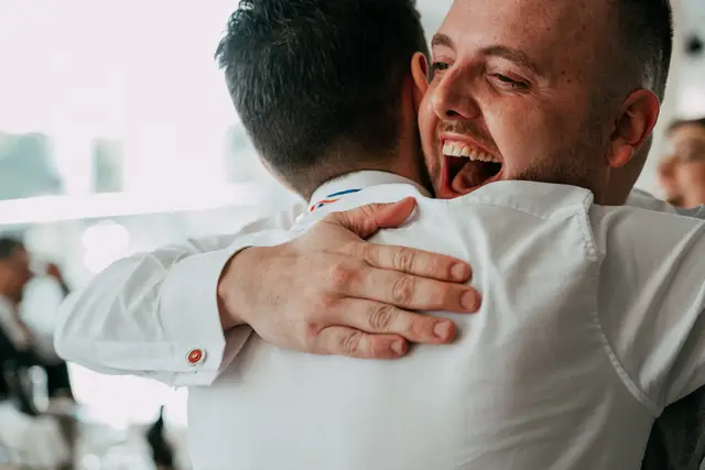Reportaje boda San Patrcio Celia Ruben banquete emotivas