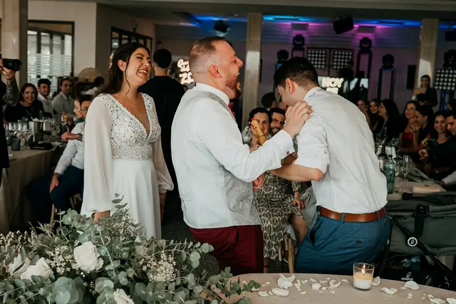 Reportaje boda San Patrcio Celia Ruben banquete