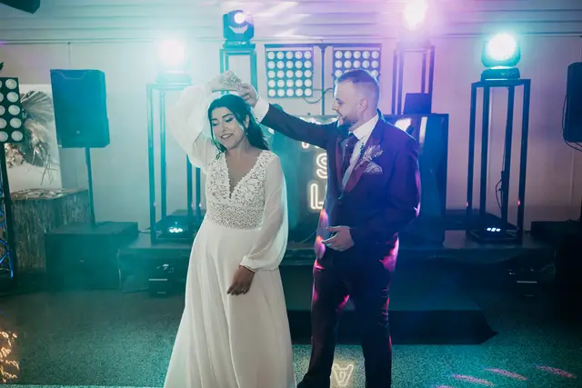 Reportaje boda San Patrcio Celia Ruben baile nupcial