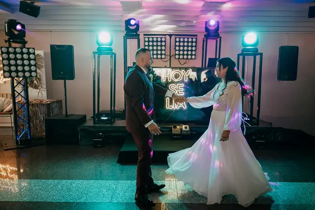 Reportaje boda San Patrcio Celia Ruben baile nupcial portada