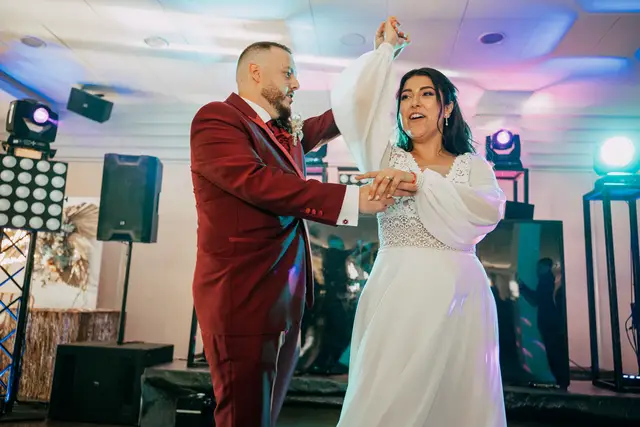 Reportaje boda San Patrcio Celia Ruben baile nupcial