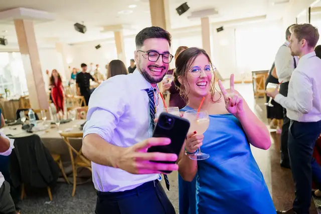 Reportaje boda San Patrcio Celia Ruben fiesta