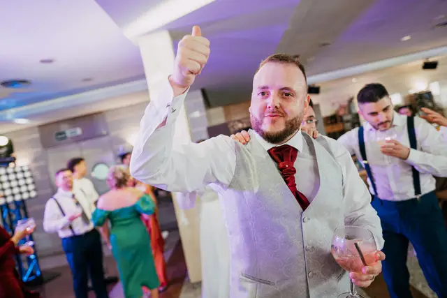 Reportaje boda San Patrcio Celia Ruben fiesta