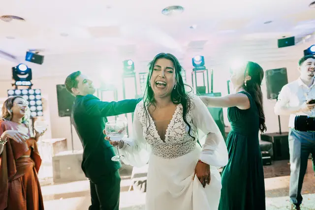 Reportaje boda San Patrcio Celia Ruben fiesta