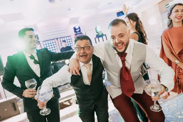 Reportaje boda San Patrcio Celia Ruben fiesta