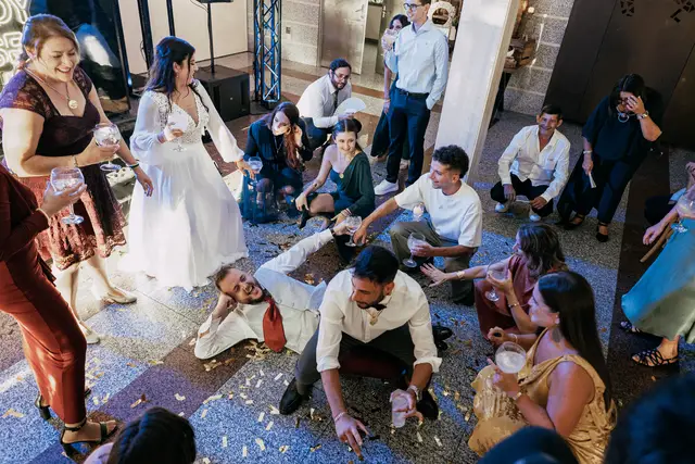 Reportaje boda San Patrcio Celia Ruben fiesta