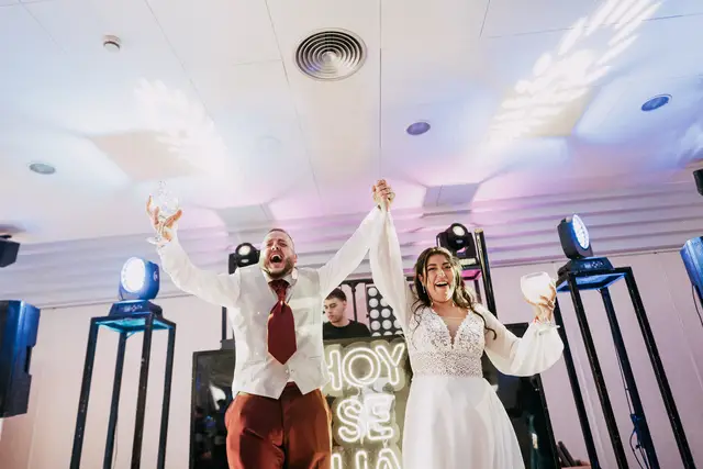 Reportaje boda San Patrcio Celia Ruben fiesta