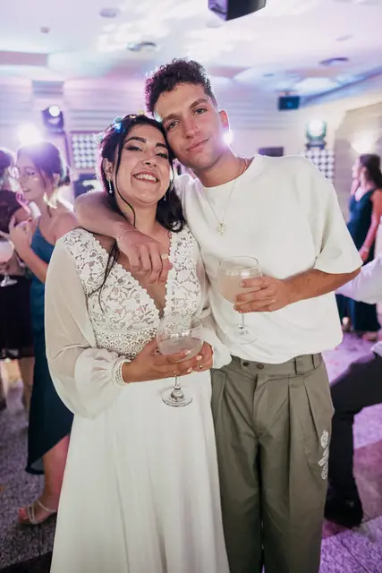 Reportaje boda San Patrcio Celia Ruben fiesta