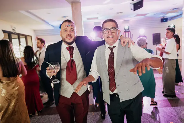 Reportaje boda San Patrcio Celia Ruben fiesta