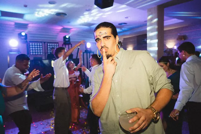 Reportaje boda San Patrcio Celia Ruben fiesta