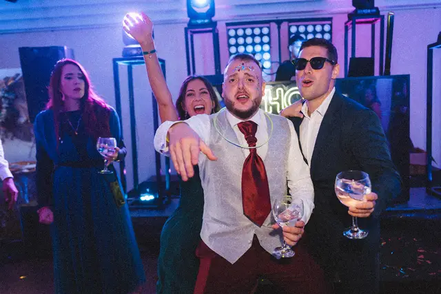 Reportaje boda San Patrcio Celia Ruben fiesta