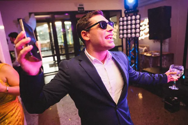 Reportaje boda San Patrcio Celia Ruben fiesta portada