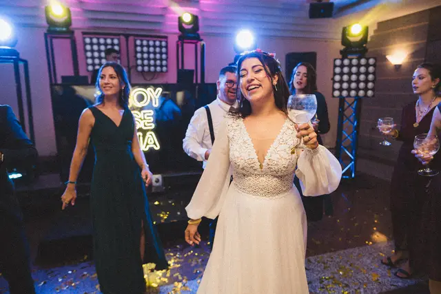 Reportaje boda San Patrcio Celia Ruben fiesta