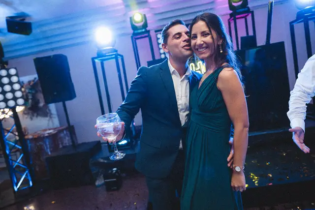 Reportaje boda San Patrcio Celia Ruben fiesta