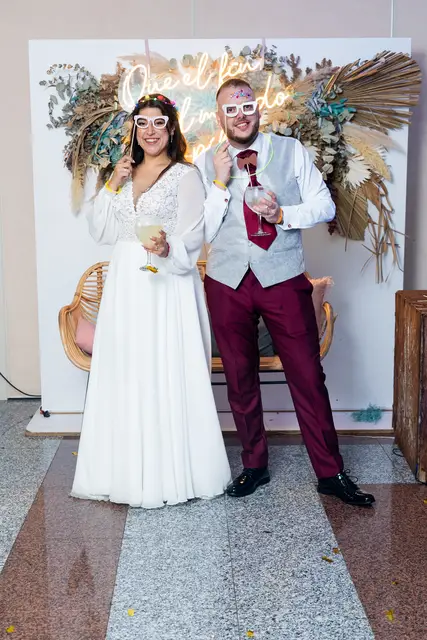 Reportaje boda San Patrcio Celia Ruben fiesta portada