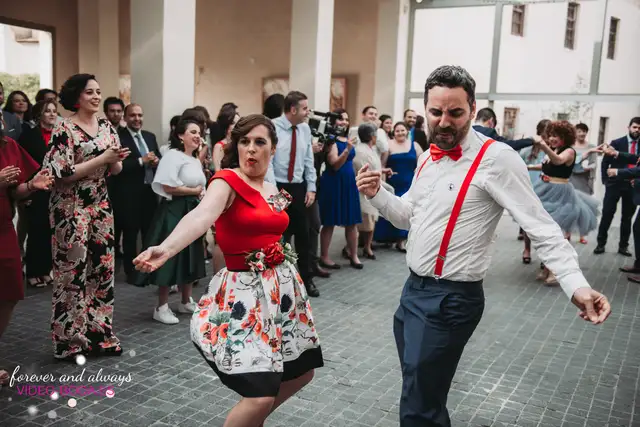 Baile y celebración de Cristina y David en Molino Real
