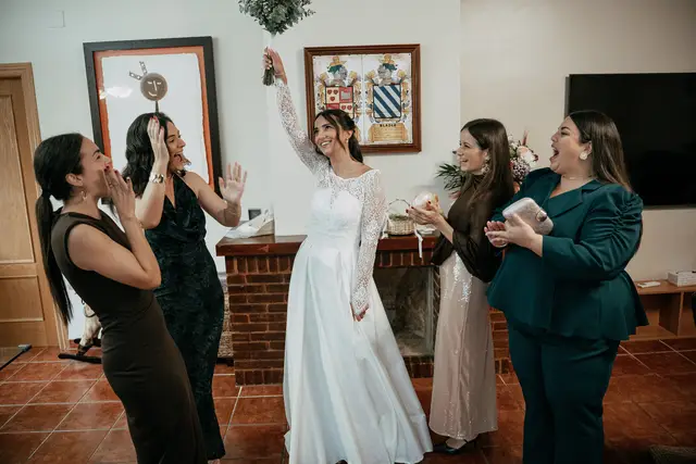 boda Crsitina  Enrique Monteolivete masia de las estrellas preparativos