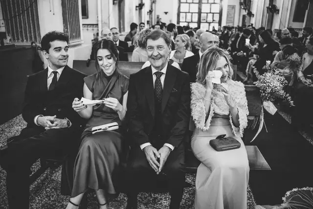 boda Crsitina  Enrique Monteolivete masia de las estrellas BW ceremonia portada