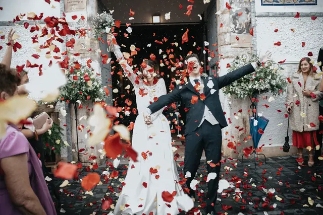 boda Crsitina  Enrique Monteolivete masia de las estrellas Salida / Entrada portada