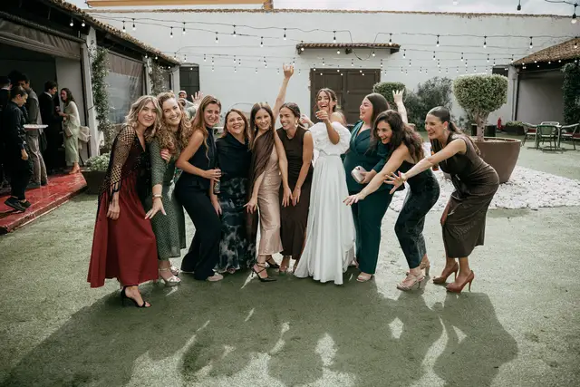 boda Crsitina  Enrique Monteolivete masia de las estrellas coctel grupales