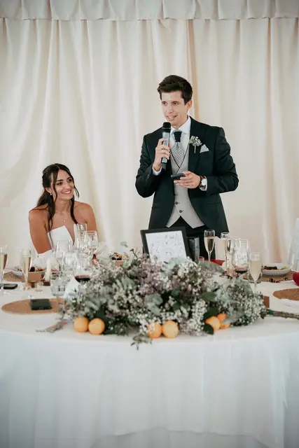 boda Crsitina  Enrique Monteolivete masia de las estrellas discurso hijo