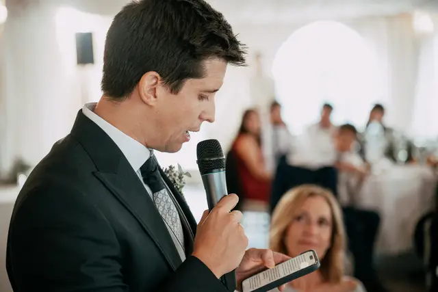 boda Crsitina  Enrique Monteolivete masia de las estrellas discurso hijo