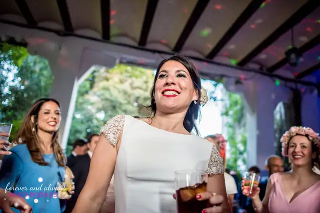 Fiesta de la boda de Cristina y Jose María en Campo Aníbal
