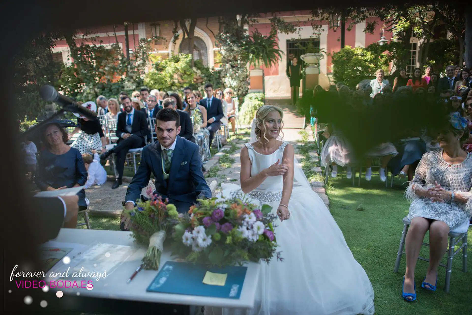 Cristina el día de su boda en Picanya