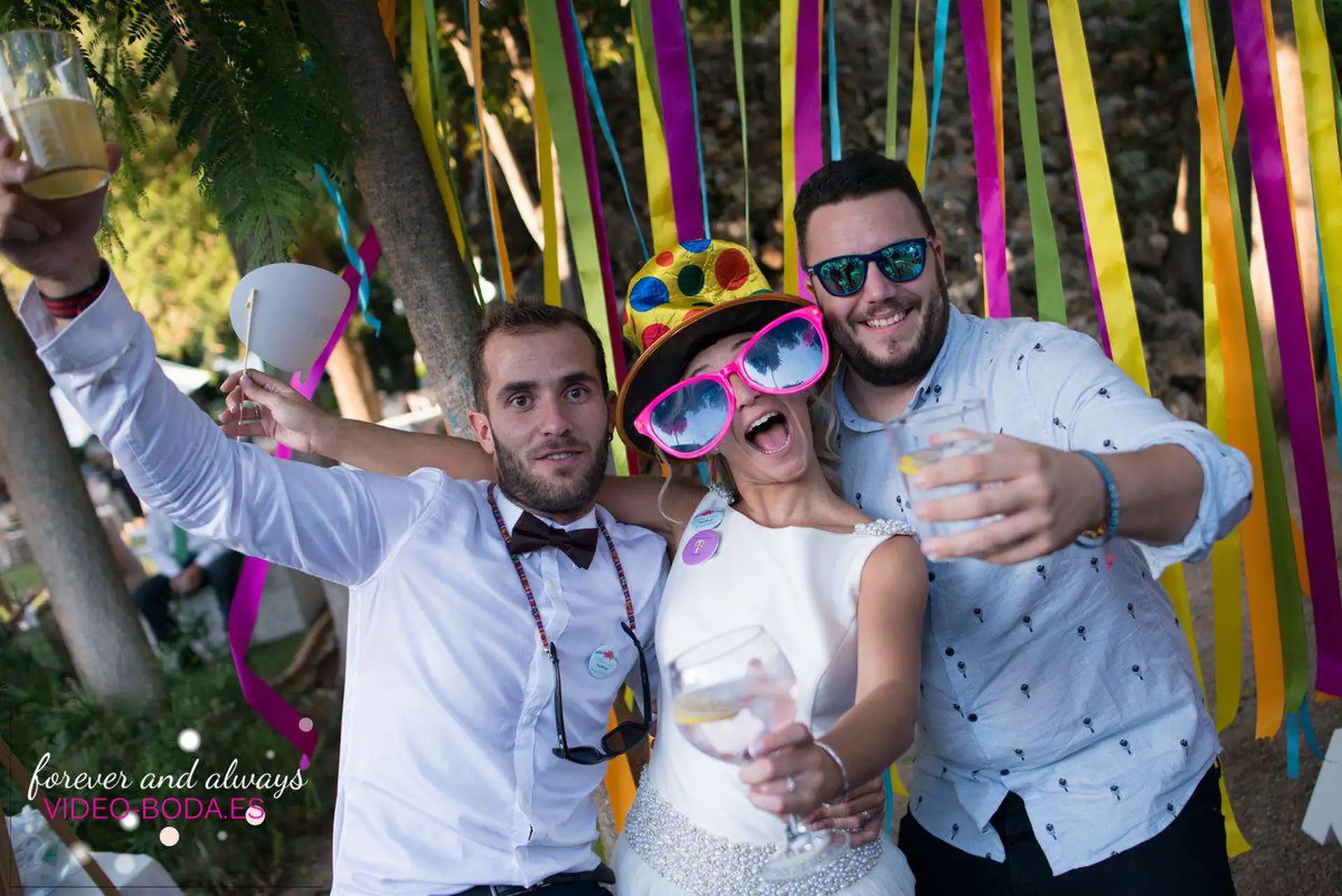 Reportaje de boda en Villa Delia