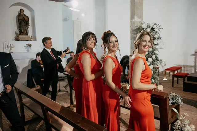 boda requena dominio vega Adri Eli ceremonia damas