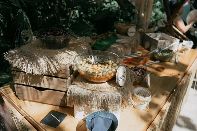 boda requena dominio vega Adri Eli coctel detalles