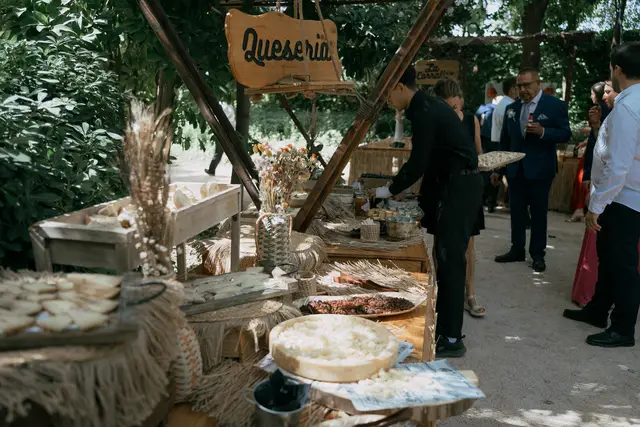 boda requena dominio vega Adri Eli coctel detalles